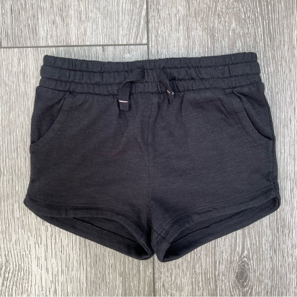 JUMPING BEANS PULL ON ELASTIC WAISTBAND SHORTS BLACK 12MO NWOT